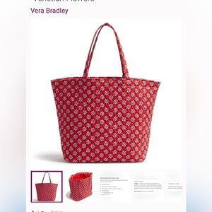 NWT Vera Bradley Essential Grand Tote Bag